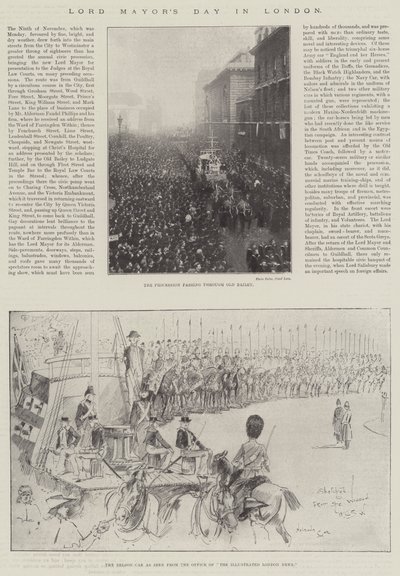 Día del Alcalde en Londres de Henry Charles Seppings Wright